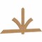 Ekena Millwork Redmond Smooth Timber Gable Bracket, Western Red Cedar, 96"W x 40"H x 1 1/2"D x 5 1/2"F, 10/12 Pitch GBW096X40X0206RED00SWR - alternate 2